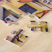 Italiaanse straat Florence, Toscane, Italië Legpuzzel (Zijkant)