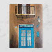 Italiaanse straat | Italië | Reis | Deuren Briefkaart (Voorkant)