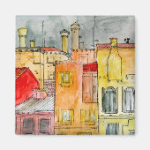 Italiaanse straat magneet (Voorkant)