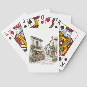 Italiaanse straatkaarten pokerkaarten