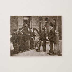 Italiaanse straatmuzikanten uit 'Street Life in Lo Legpuzzel
