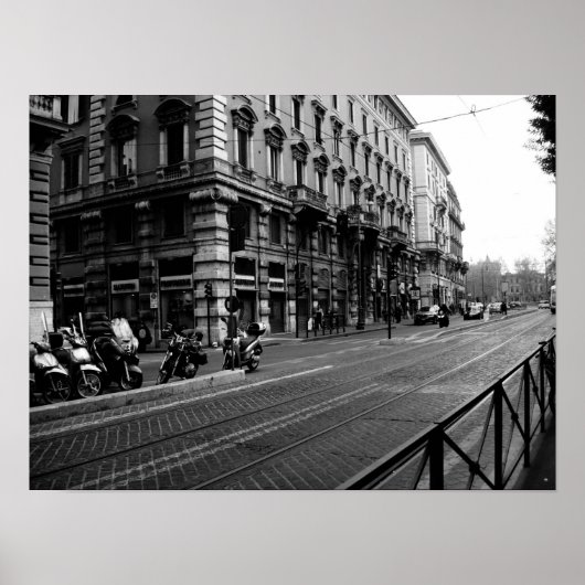 Italiaanse stratenposter poster (Voorkant)