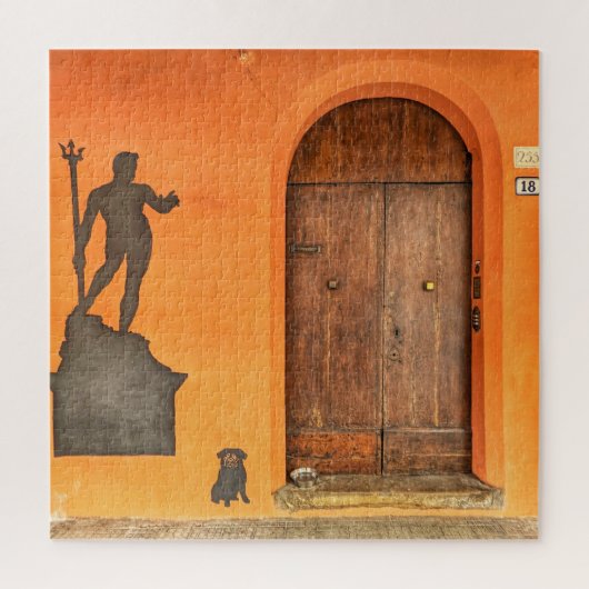 Italiaanse Street Art Door Legpuzzel (Verticaal)