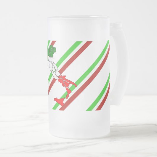 Italiaanse stremming matglas bierpul (Voorkant rechts)