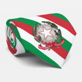 Italiaanse Stropdassen, mode Italiaanse vlag Stropdas (Opgerold)