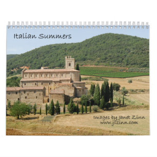 Italiaanse Summers-agenda Kalender