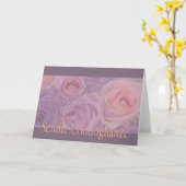 Italiaanse sympathie rozen - sentite condoglianze kaart (Gele Bloem)