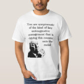 Italiaanse T-Shirt voor onvoorstelbaar taakbeheer (Voorkant)