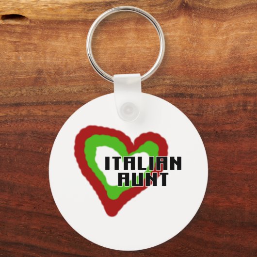 Italiaanse tante sleutelhanger (Voorkant)