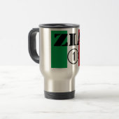 Italiaanse tantes : Zia Numero Uno Reisbeker (Voorkant links)