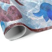 Italiaanse tegel met Marokkaans patrononabstract Cadeaupapier (Rol Hoek)