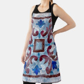  Italiaanse tegel met Marokkaans patrononabstract Schort (Insitu)