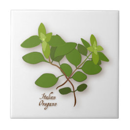 Italiaanse Tegel van Oregano Herb-keramiek Tegeltje