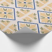 Italiaanse tegels cadeaupapier (Hoek)