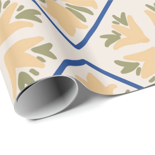 Italiaanse tegels cadeaupapier (Rol Hoek)