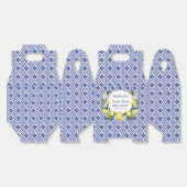 Italiaanse tegels met citroenen bruiloft bedankt  bedankdoosjes (Ongevouwen)