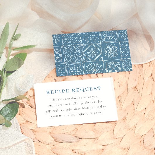 Italiaanse Tegels Vrijgezellenfeest Informatiekaartje