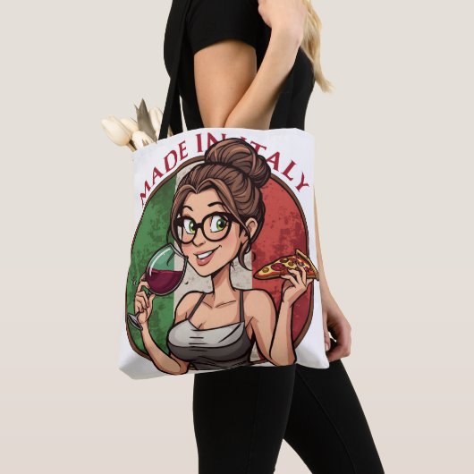 Italiaanse thema tas (Dichtbij)