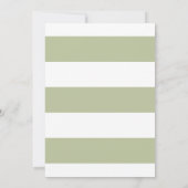 Italiaanse Toscaanse Bruidsmeisjesfeest Uitnodigin Kaart (Achterkant)