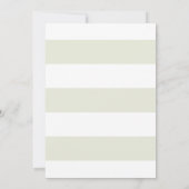 Italiaanse Toscaanse Griekse uitnodiging tot bruil (Achterkant)