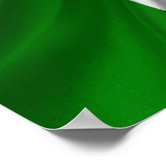 Italiaanse Tricolor Poster (Hoek)