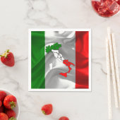 Italiaanse Tricolor Servetten (Insitu)