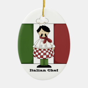 Italiaanse Tsjetsjeen #2 Keukenornament Keramisch Ornament