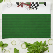 Italiaanse Tsjetsjeense keukenhanddoek (Gevouwen)