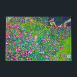Italiaanse tuin, Gustav Klimt Deurmat<br><div class="desc">Gustav Klimt (14 juli 1862 - 6 februari 1918) was een Oostenrijkse symboliek schilder en een van de meest prominente leden van de Wenen Secessiebeweging. Klimt wordt genoteerd voor zijn schilderijen, moorden, schetsen en andere voorwerpen. Naast zijn figuurwerk, dat onder meer bestaat uit aantijgingen en portretten, schilderde hij landschappen. Onder...</div>