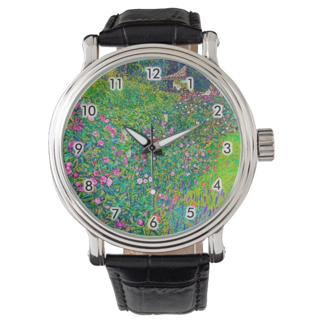 Italiaanse tuin, Gustav Klimt Horloge (Voorkant)