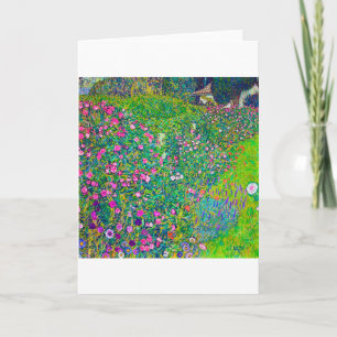 Italiaanse tuin, Gustav Klimt Kaart