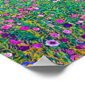 Italiaanse tuin, Gustav Klimt Poster (Hoek)
