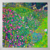 Italiaanse tuin, Gustav Klimt Poster (Voorkant)