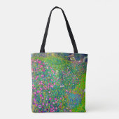 Italiaanse tuin, Gustav Klimt Tote Bag (Achterkant)