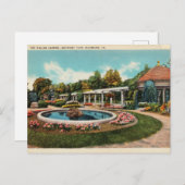 Italiaanse tuin, Maymont Park, Richmond Virginia Briefkaart (Voorkant / Achterkant)