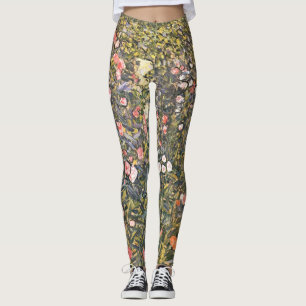 Italiaanse tuin van Gustav Klimt Leggings