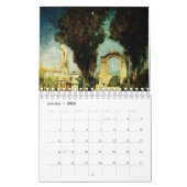 Italiaanse tuinen door Maxfield Parrish Kalender (Jan 2026)