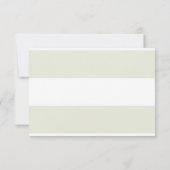 Italiaanse Tuscan Wedding RSVP-kaart RSVP Kaartje (Achterkant)