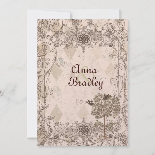  Italiaanse uitnodiging tot het uitzenden van wedd (Achterkant)