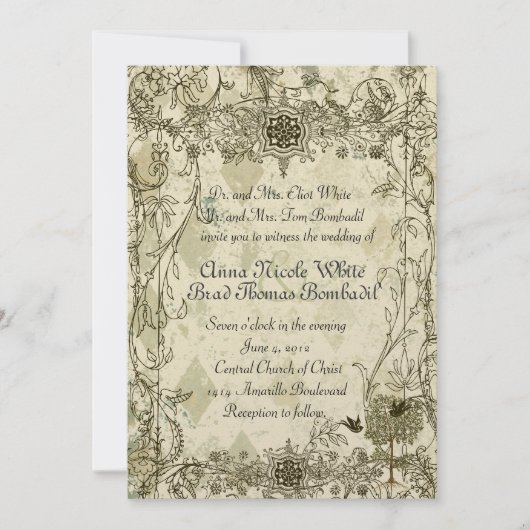 Italiaanse uitnodiging voor weddenschappen (Voorkant)