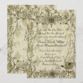  Italiaanse uitnodiging voor weddenschappen (Voorkant / Achterkant)