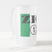 Italiaanse Uncles : Zio Numero Uno Matglas Bierpul (Voorkant links)