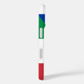 Italiaanse Uruguayaanse vlag Case-Mate iPhone Case (Achterkant / Rechts)