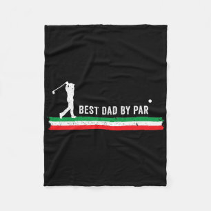 Italiaanse vader golft vader Italië vlag golf fan  Fleece Deken