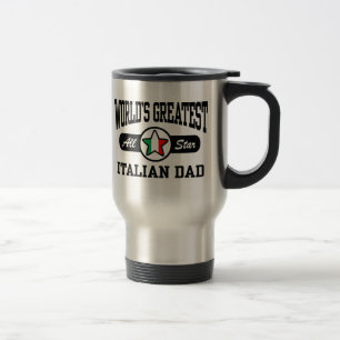 Italiaanse vader reisbeker