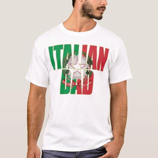 Italiaanse vader t-shirt (Voorkant)