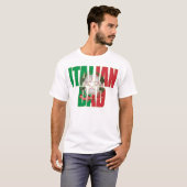 Italiaanse vader t-shirt (Voorkant volledig)