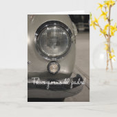 Italiaanse Vaderdag Kaart (Gele Bloem)