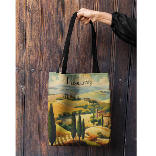 Italiaanse vakantie souvenir uit de Toscane countr Tote Bag