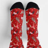 Italiaanse Valentijn Greyhound Socks Sokken (Top)